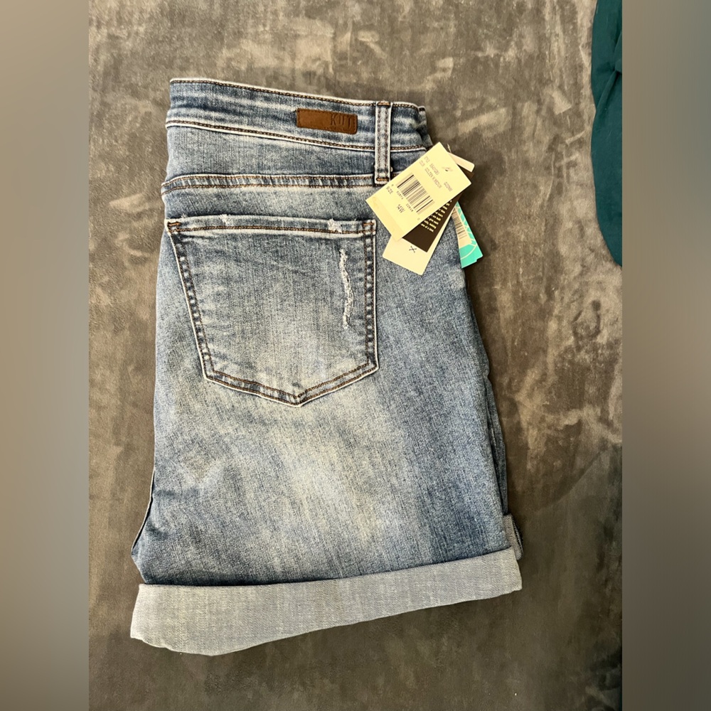 Kut from the Kloth Blue Jean Shorts plus size